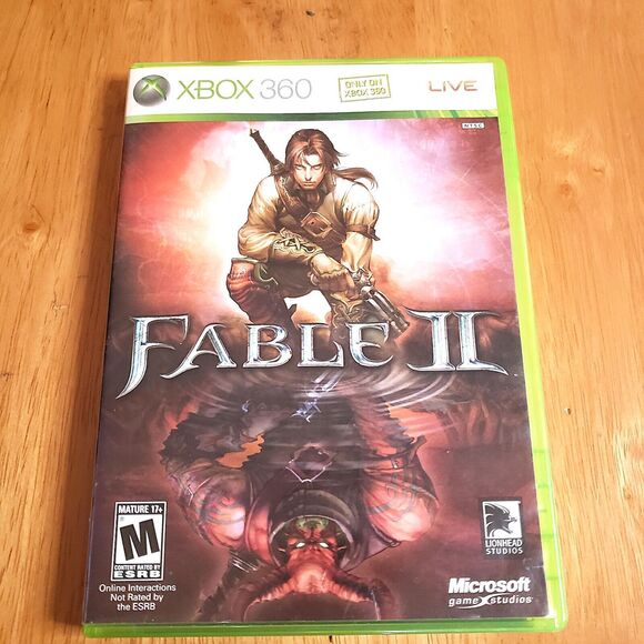 Microsoft Fable 2 (Xbox 360, 2018) Video Game w/Bonus Disc AND Manual - Picture 1 of 6
